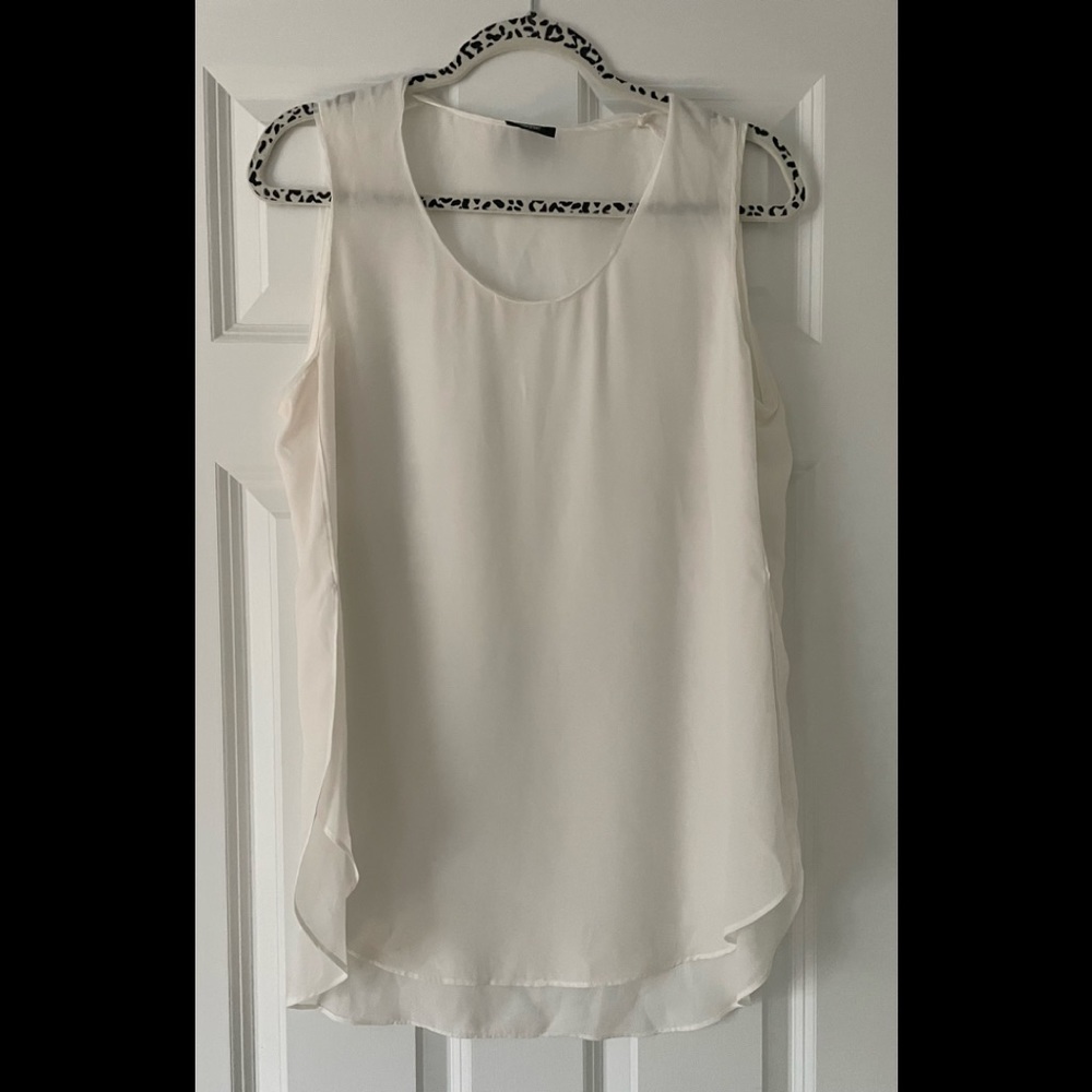 Off white sheer top by Mossimo